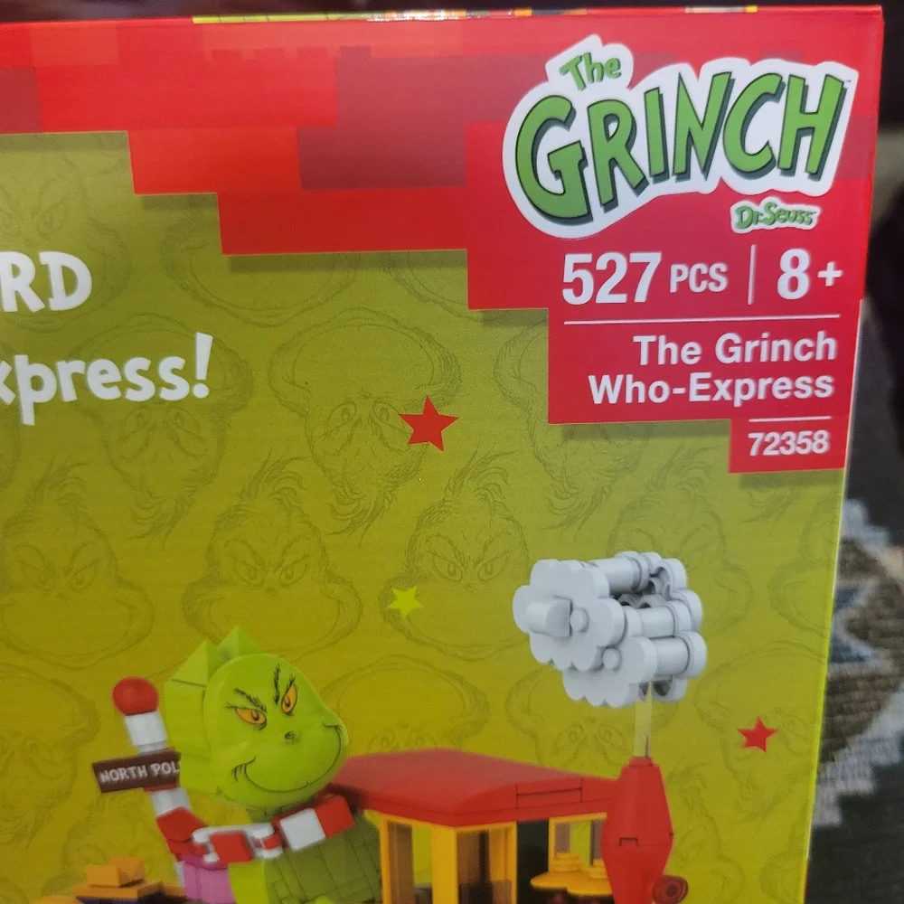 Grinch Express Building Set - Red and Green